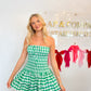 Demi green dress