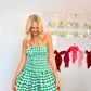 Demi green dress