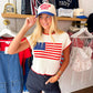 Z SUPPLY Sleeveless Patriot Sweater