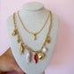 Filigrane 18K Gold Non-Tarnish Pepper Fish Charm Necklace