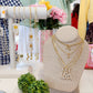 Levi Gold Initial Necklace