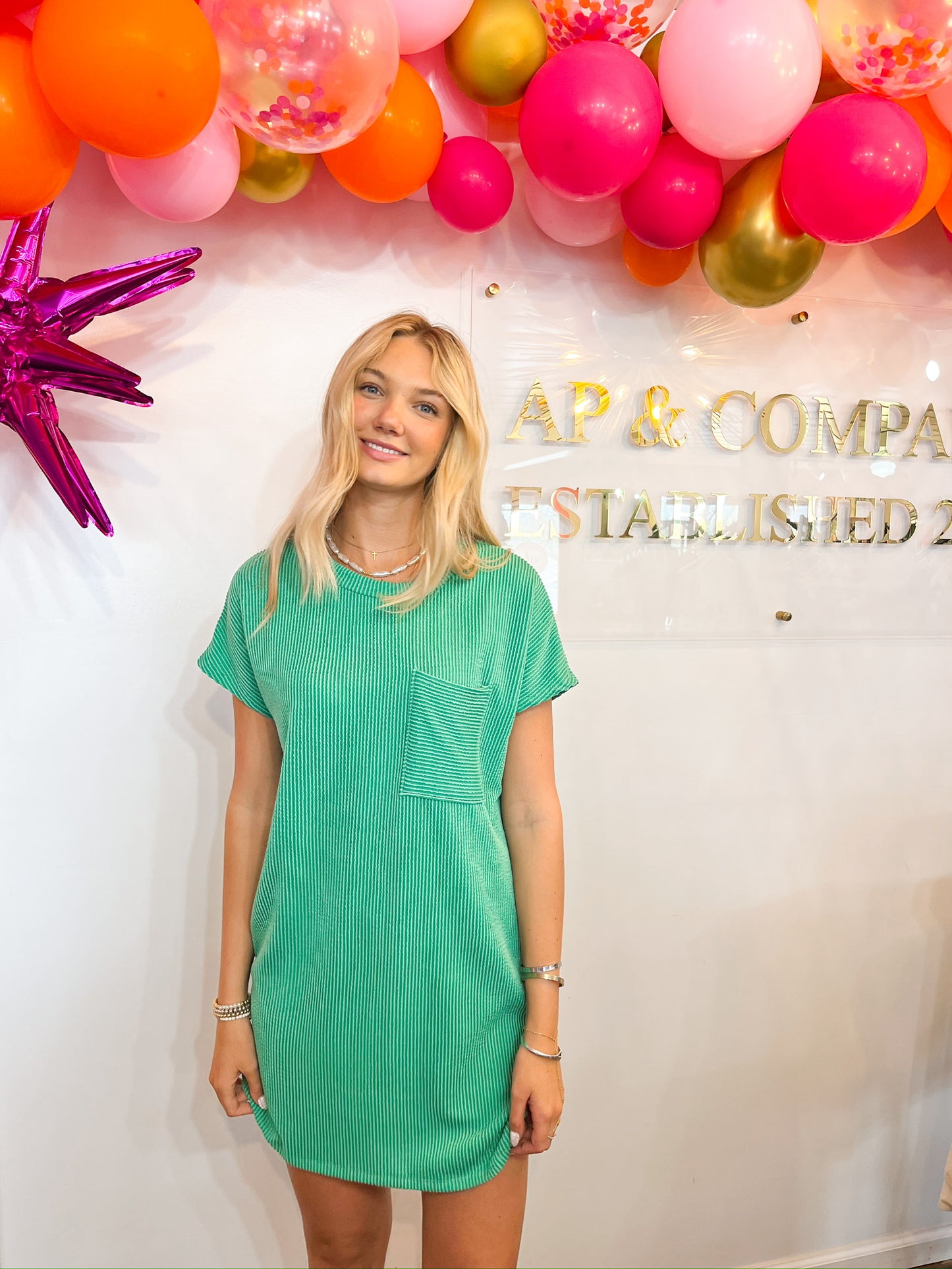 Emma green dress