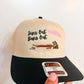 Suns Out Buns Out - Hat Black and Cream