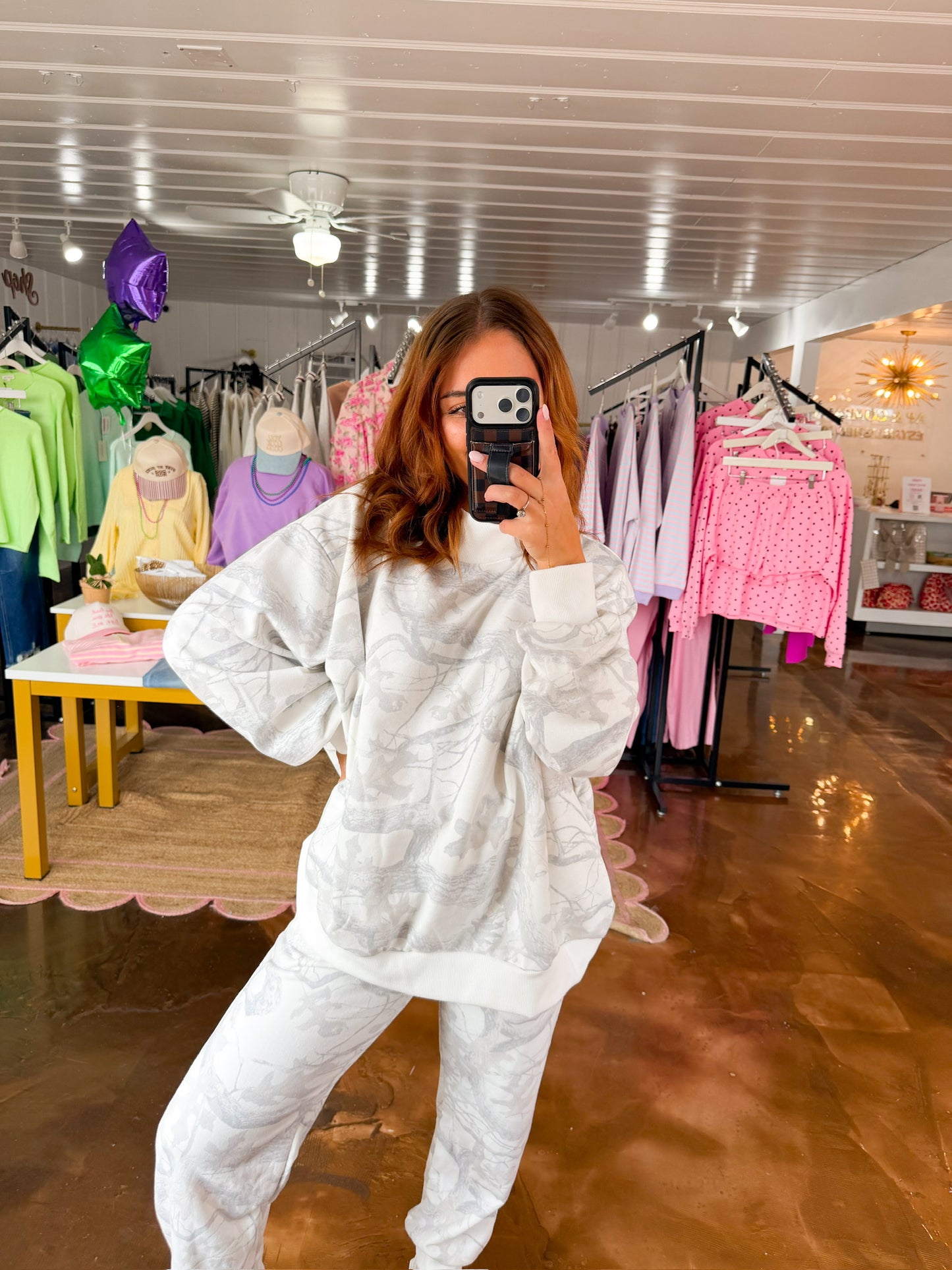 Brenda Camo Mockneck