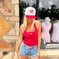 Libby Red Flag Tank