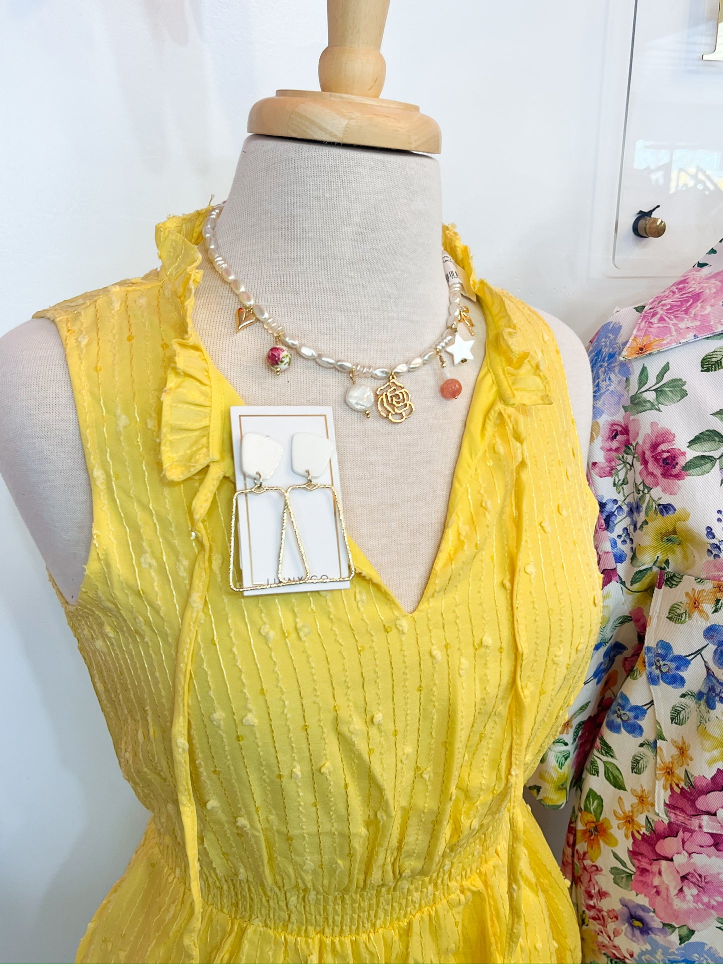 Daniela lemon dress