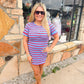 Darla Blue and Red Dress