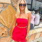 Dolly Red Star Dress