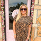 Diana Tiger Print Dress
