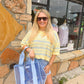Izzy Lemon and Blue Top