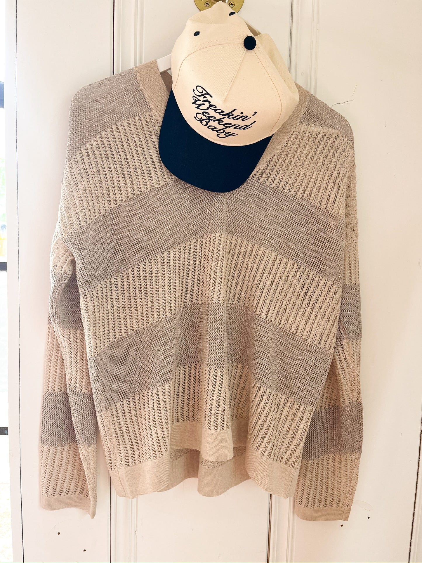 Freakin' Weekend Baby - Black Vintage Trucker Hat