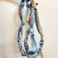 Knotted Scarf Blue Pop