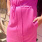 Gina Peony Scallop Hem Dress