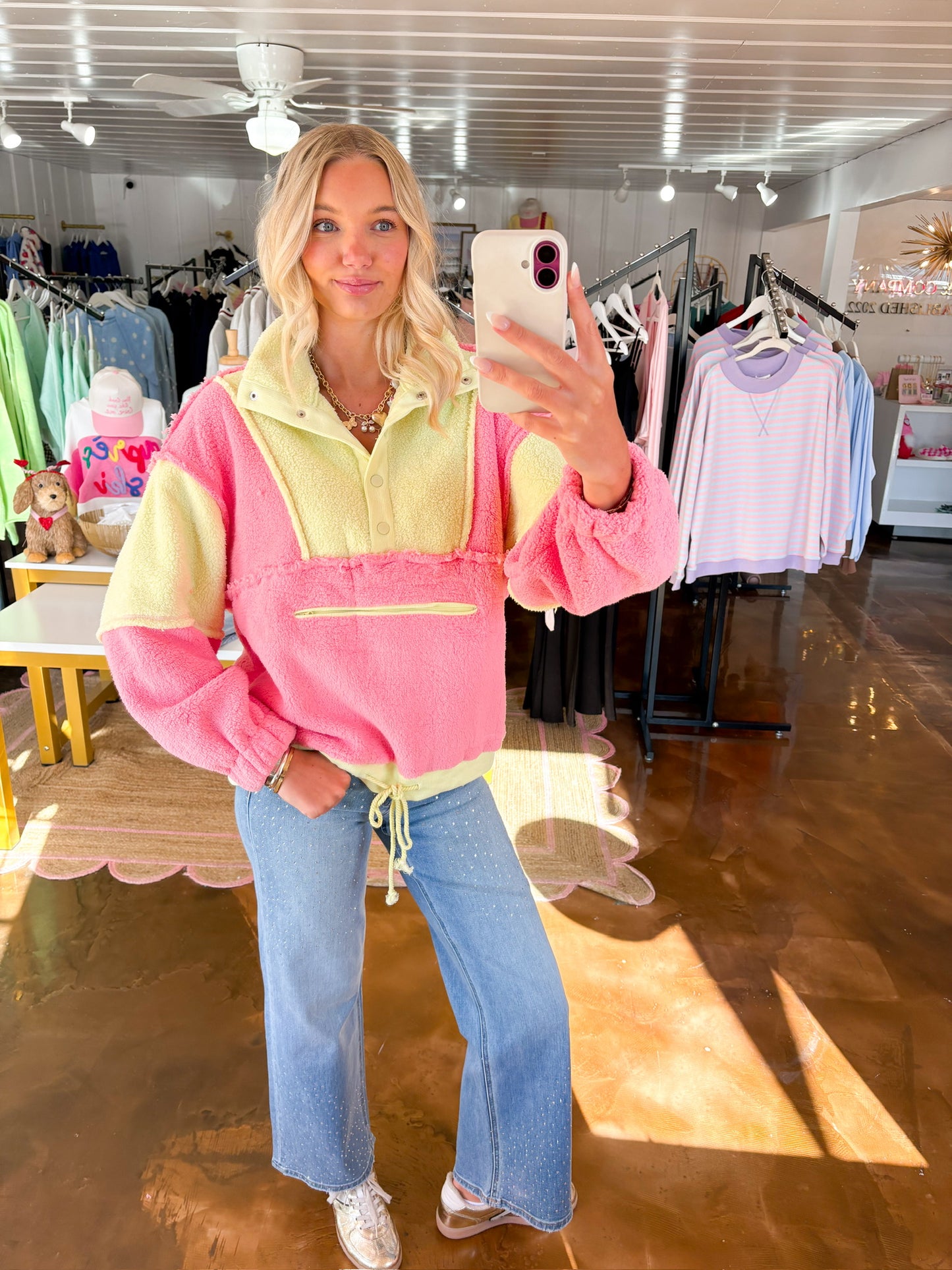 Lucy Fleece Pullover