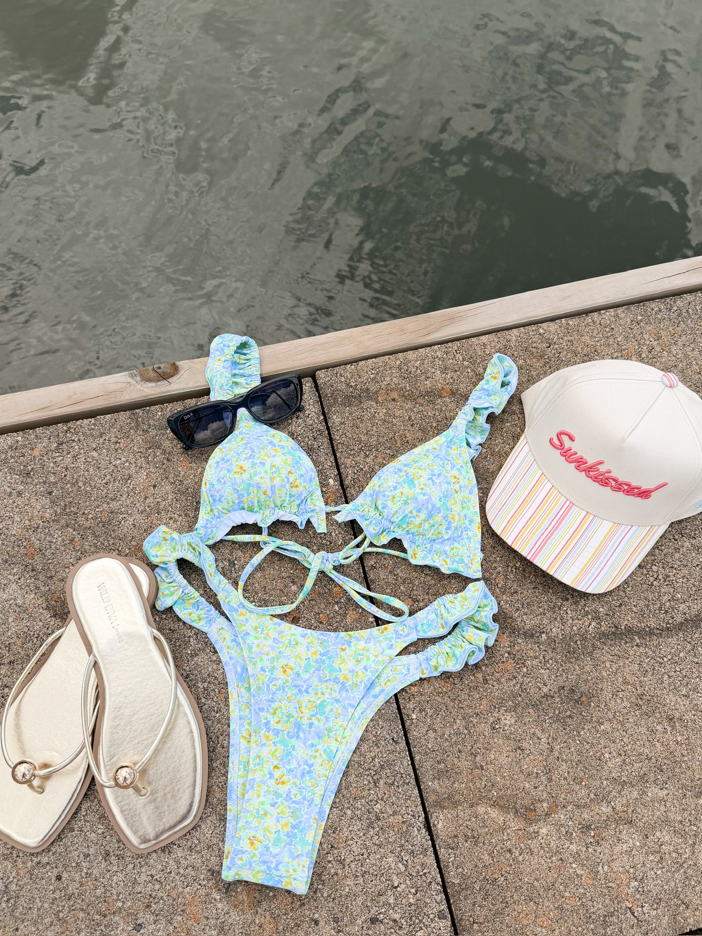 Santa Rosa Bikini Green Bottoms