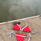 Sunny Days Bikini Red Bottoms