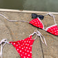 Sunny Days Bikini Red Bottoms