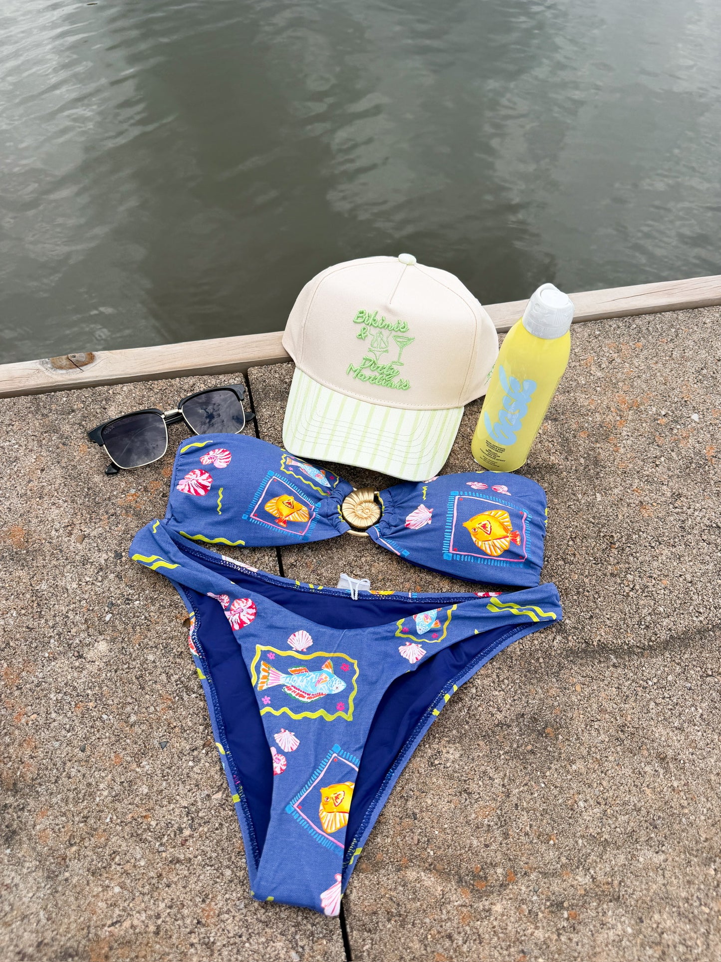 Seaside Soiree Bikini Ocean Bottoms