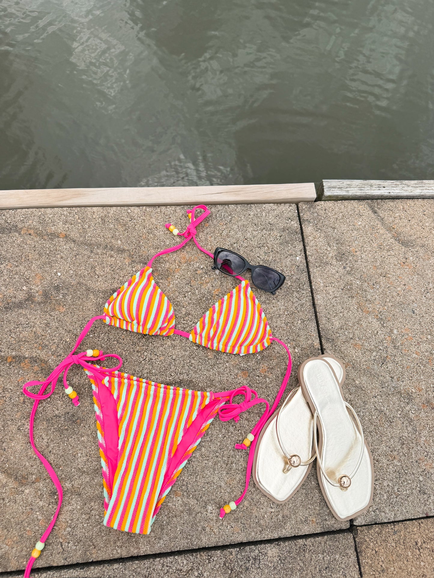Wonderland Bikini Orange Bottoms