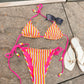 Wonderland Bikini Orange Bottoms