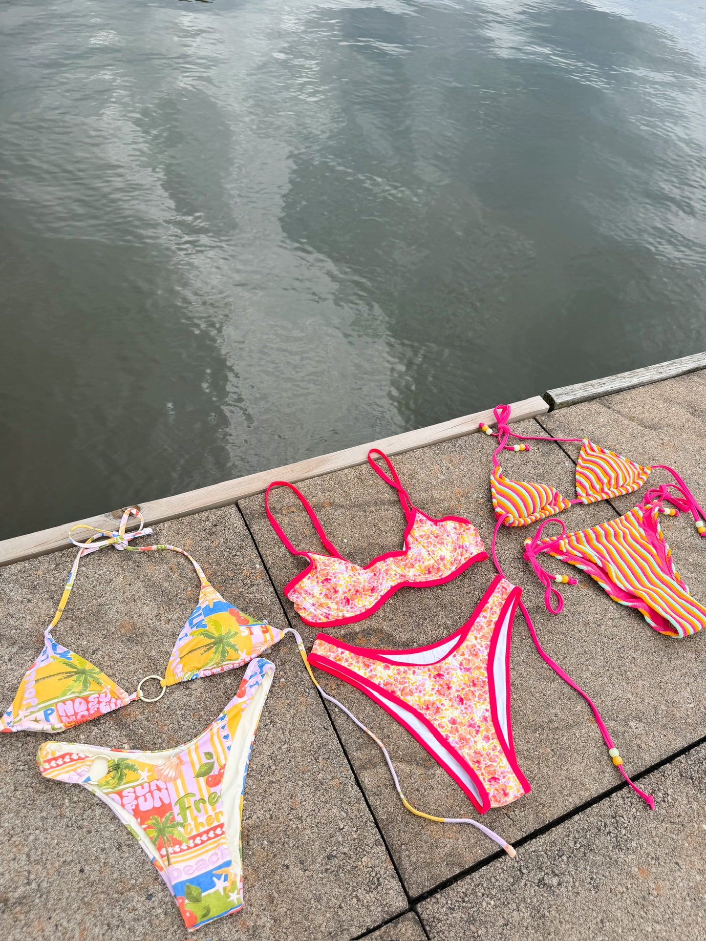 Wonderland Bikini Orange Top