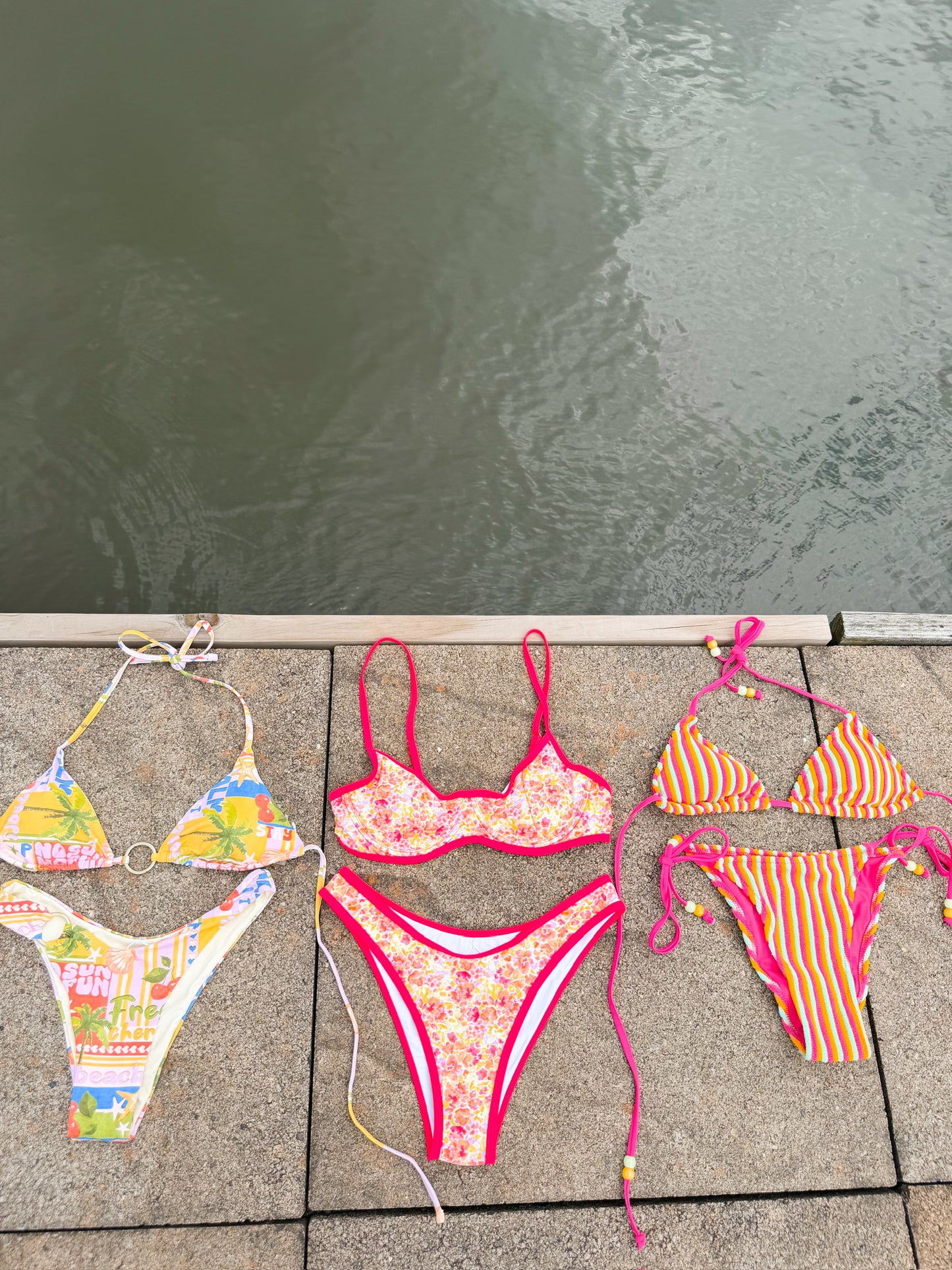 Wonderland Bikini Orange Bottoms