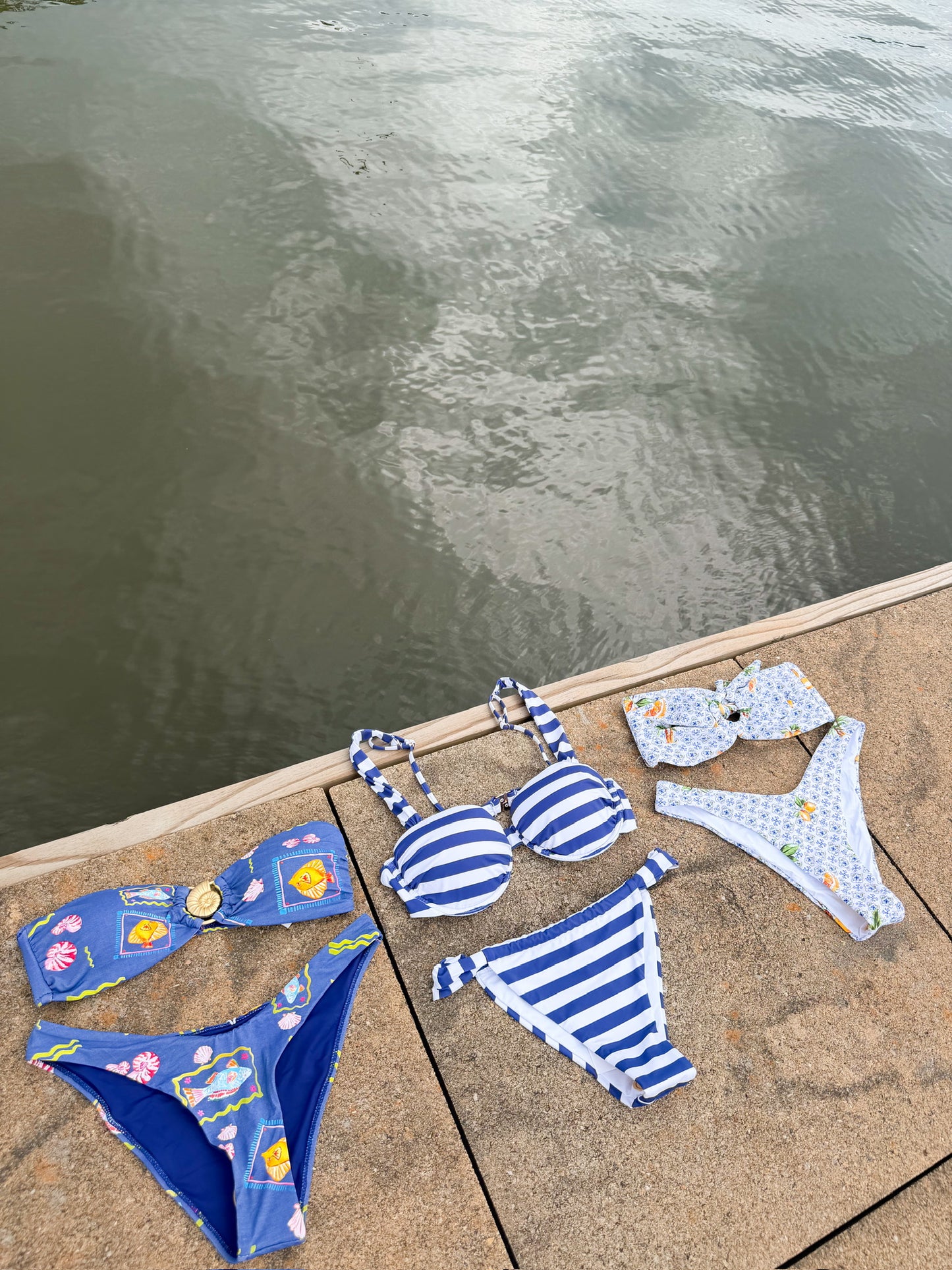 Summertime Bikini Lemon Top