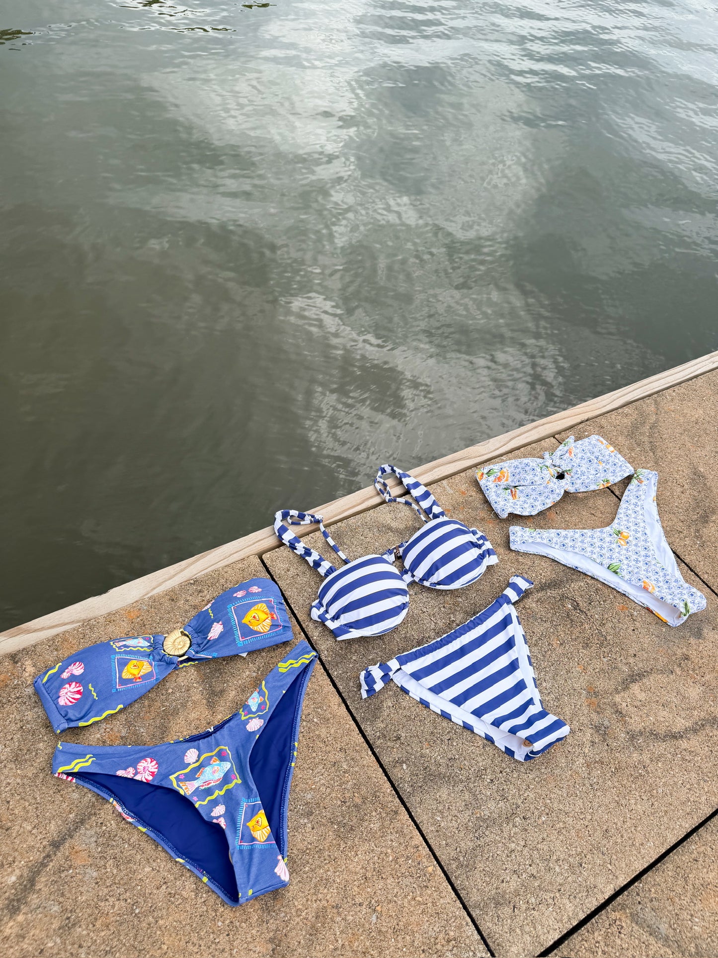Summertime Bikini Lemon Top