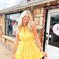 Daniela lemon dress