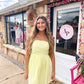 Lucy yellow dress