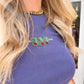 Paula navy tee