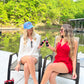 Gillian Red Romper