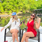 Gillian Red Romper
