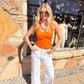 Dawsyn Halter Top Sunkist
