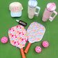 Neoprene Pickleball Paddle Case - Sage Bloom