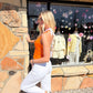 Dawsyn Halter Top Sunkist