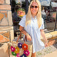 Queenie Floral Straw Tote
