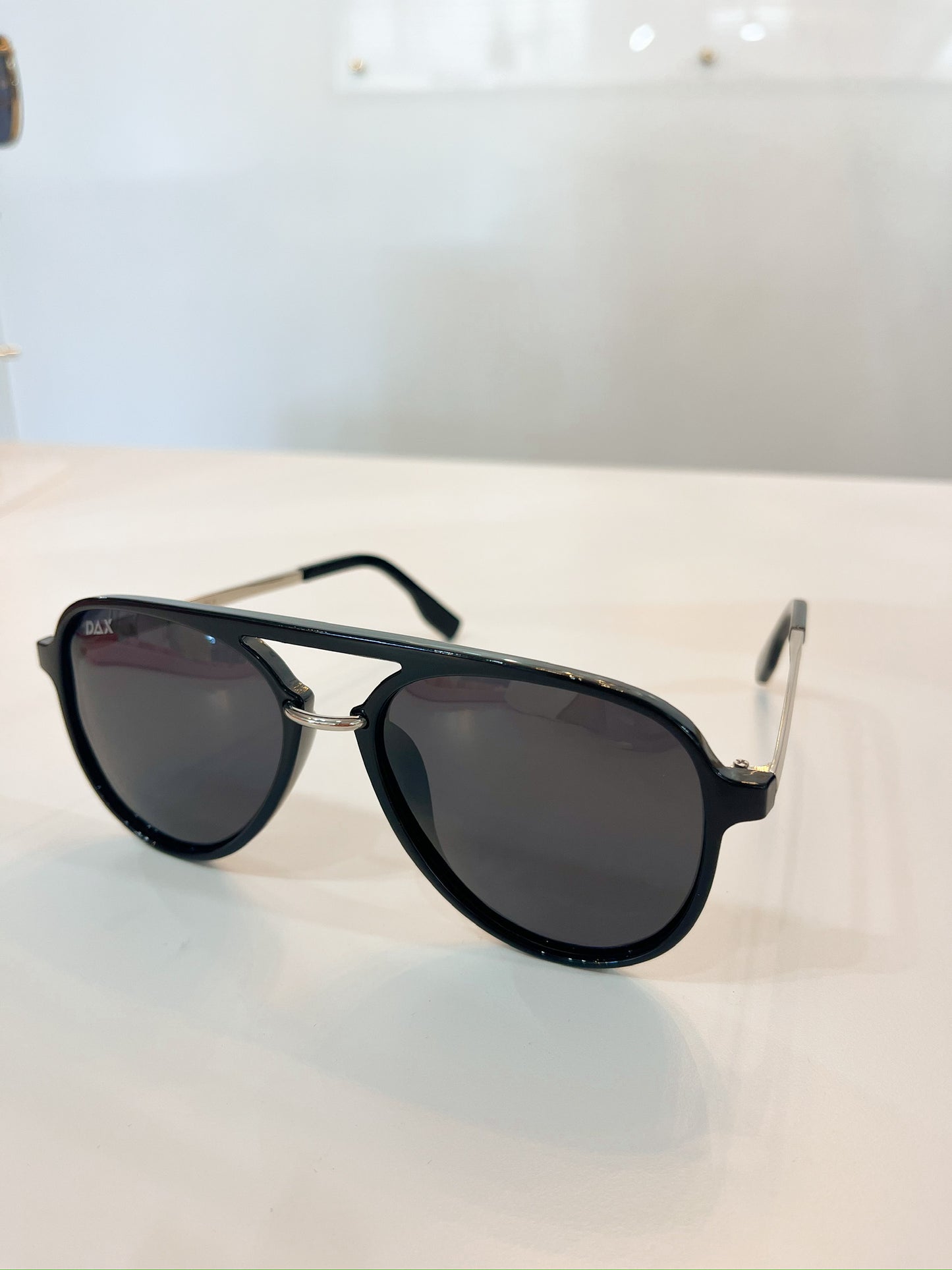 DAX Earhart Black  Sunglasses
