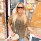 Rena Sequin Mesh Top