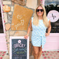 Taylor Blue Wrap Dress