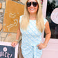 Taylor Blue Wrap Dress