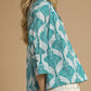 Gina Teal Top