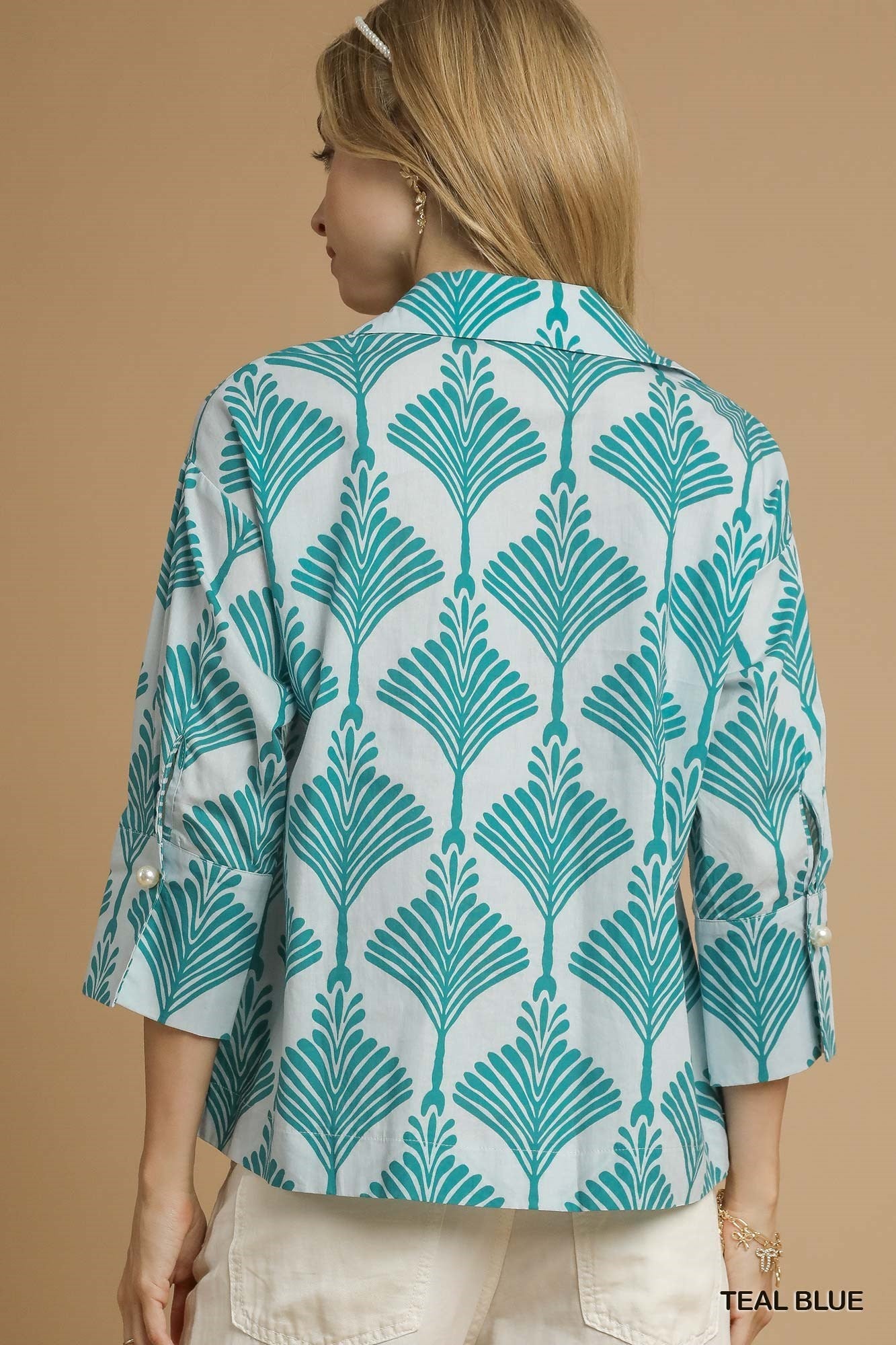 Gina Teal Top