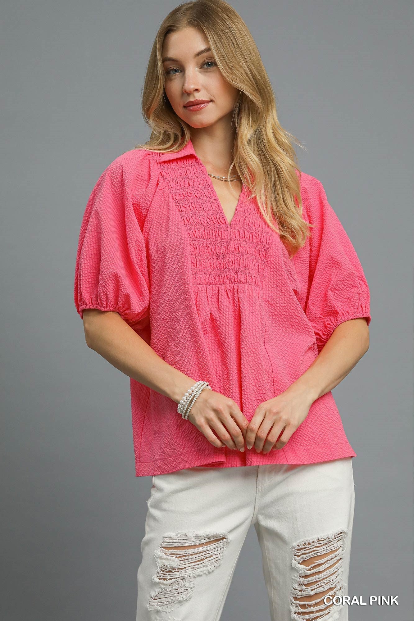 Georgia Coral Top