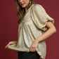 Ginny Cream Top