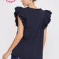 Grace Navy Top