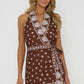 Jenna Mini Dress Cocoa Coast