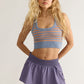 GO TO STRIPE BRA / BLUE ASH COMBO