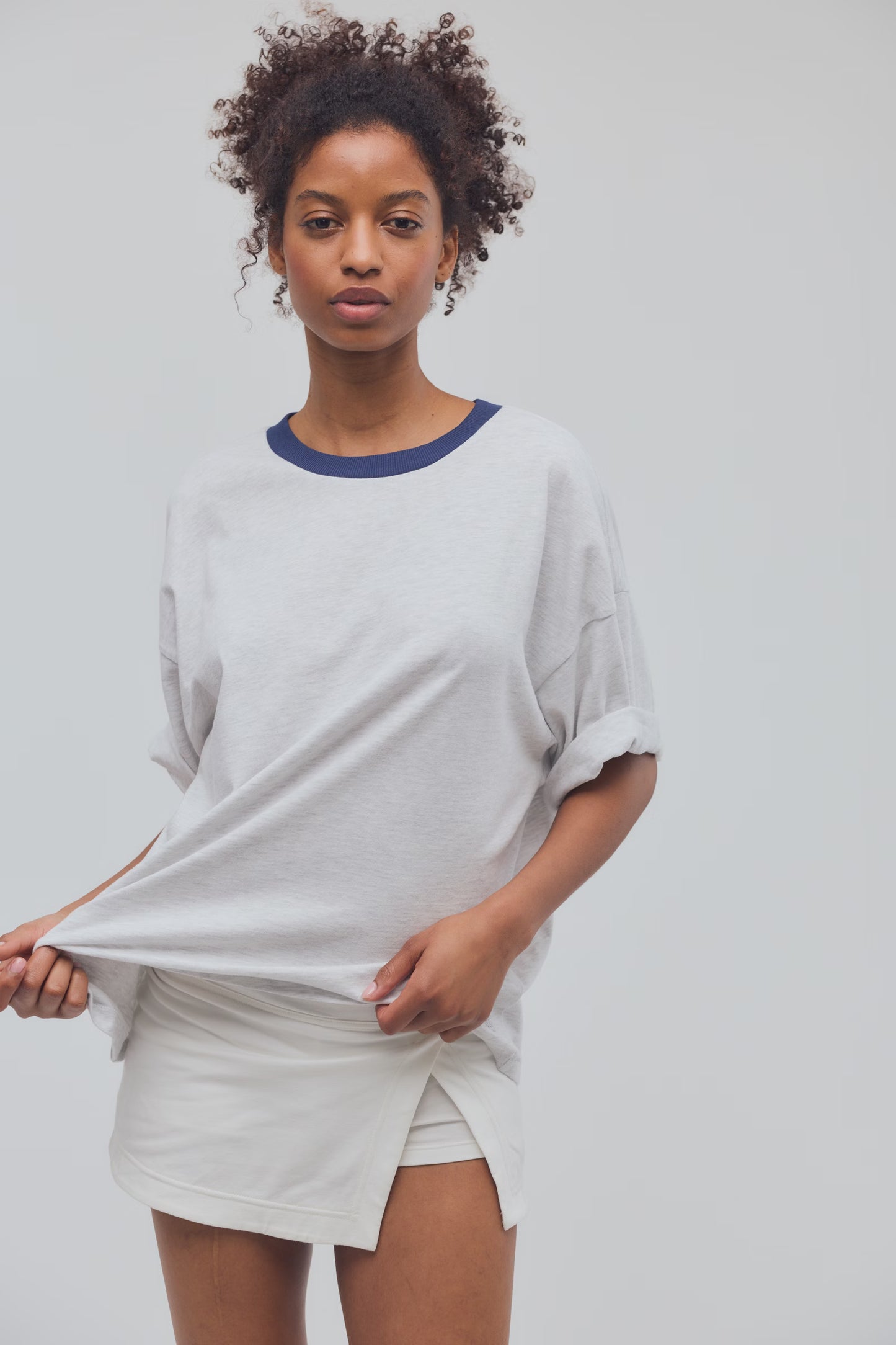 FP Movement HEATHER COLORBLOCK TACKLE / WHITE HEATHER GREY