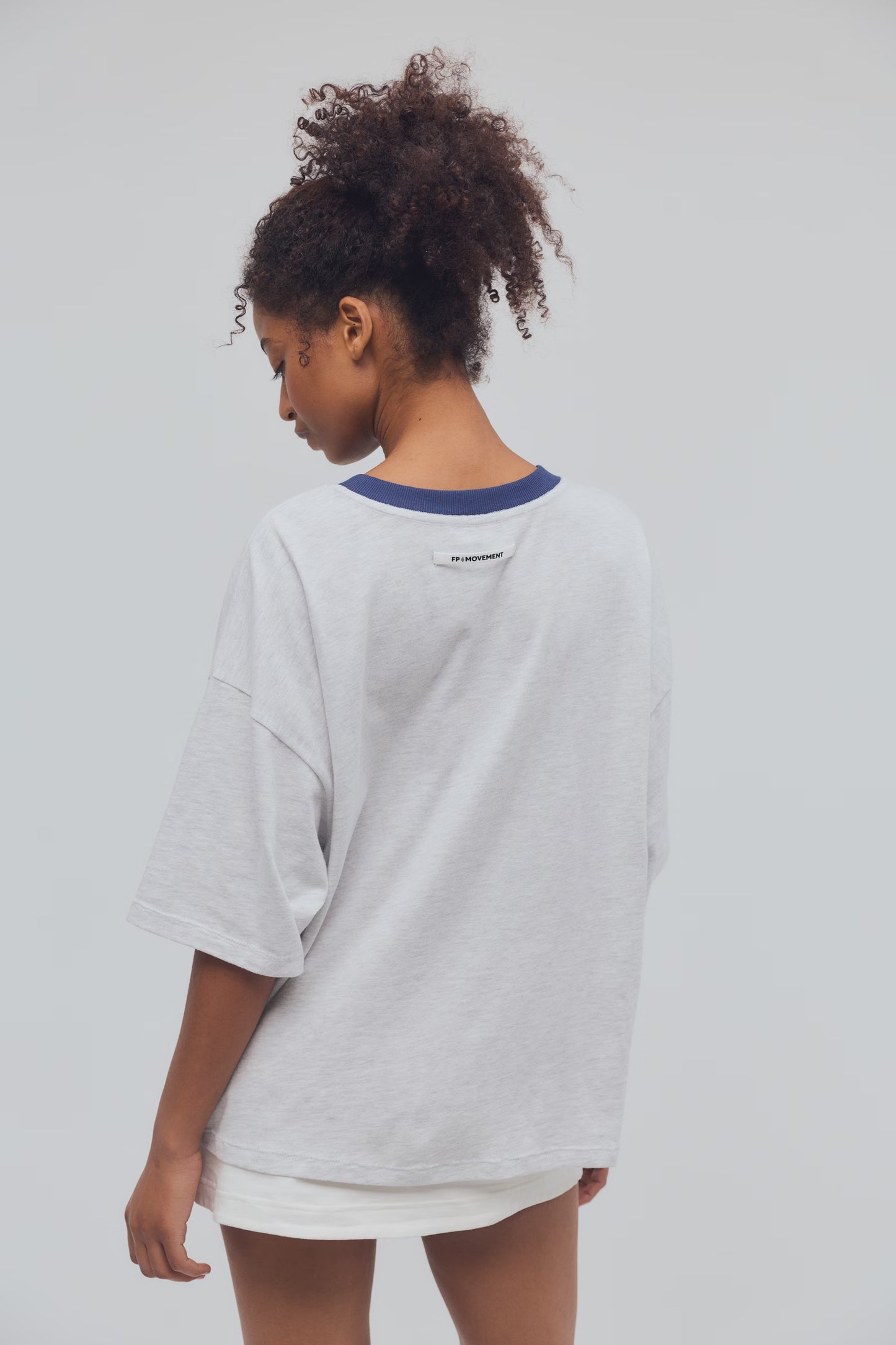 FP Movement HEATHER COLORBLOCK TACKLE / WHITE HEATHER GREY